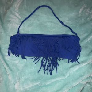 Fringe Bathing Suit Top